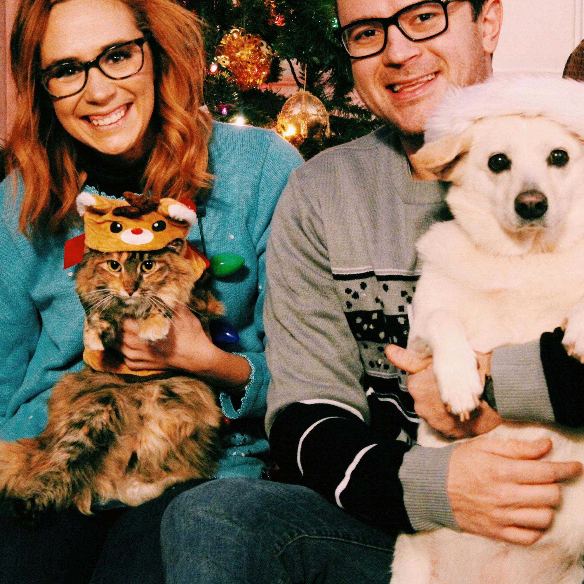 Family Christmas photo