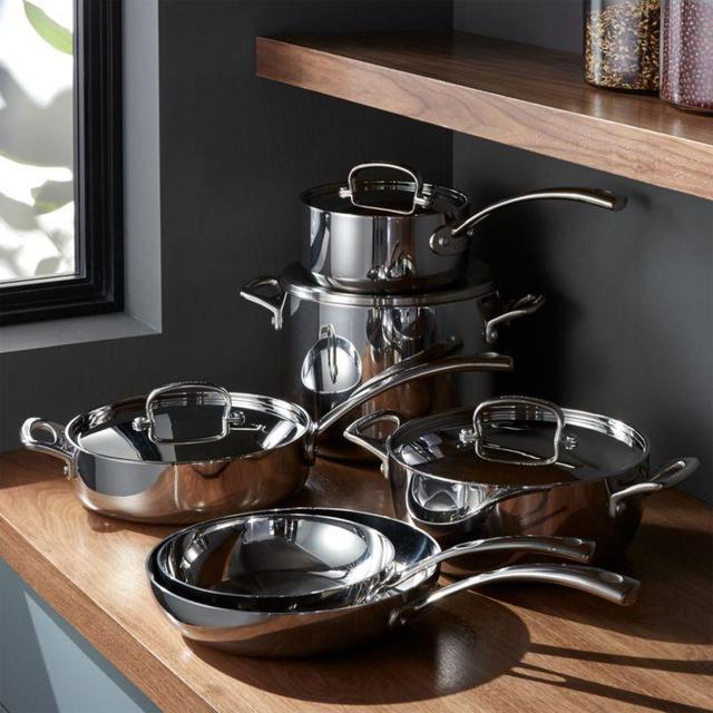 Cuisinart ® French Classic Stainless Steel 10-Piece Cookware Set