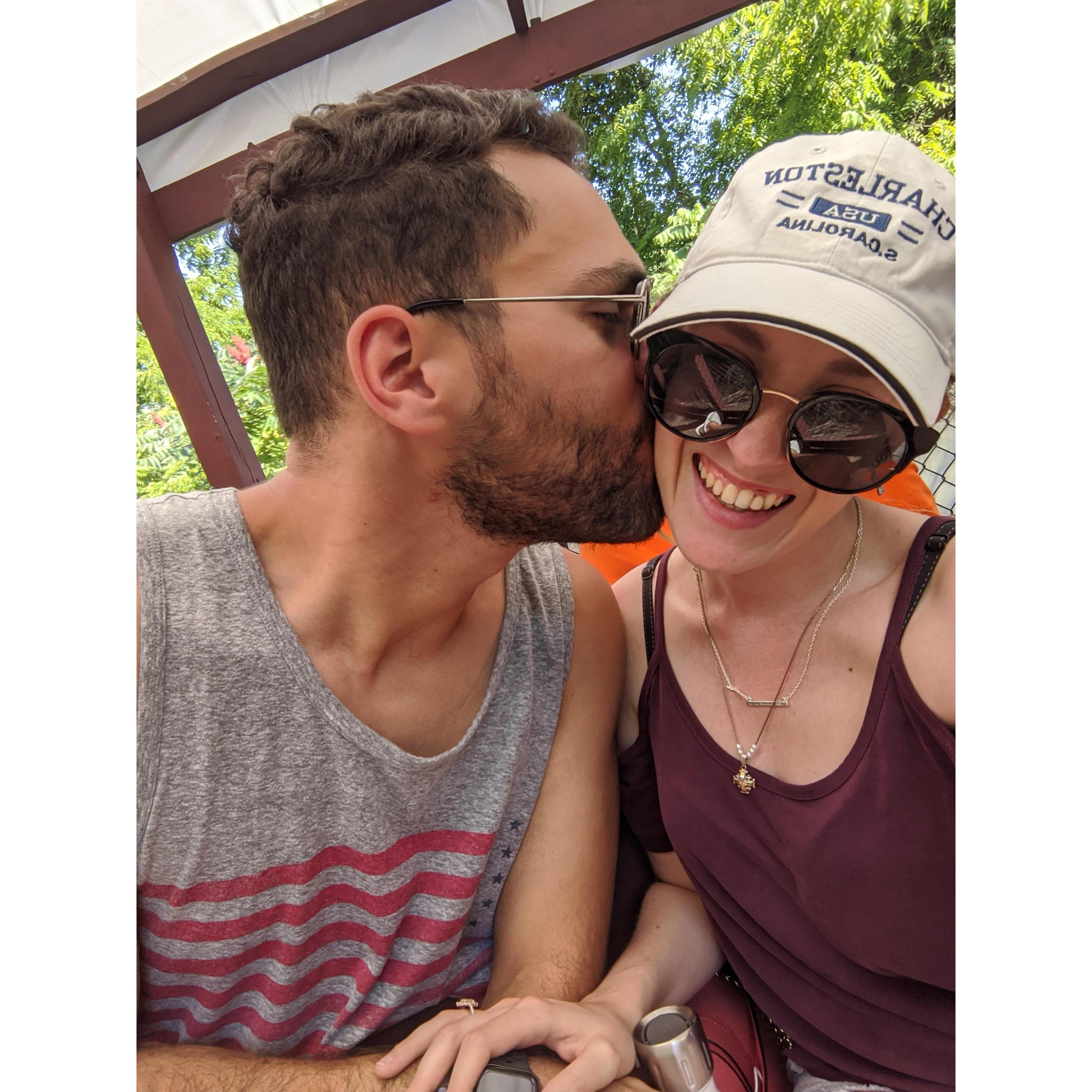 First day engaged!
