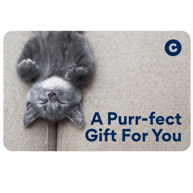 CHEWY eGift Card, Purr-fect Gift, $50 - Chewy.com