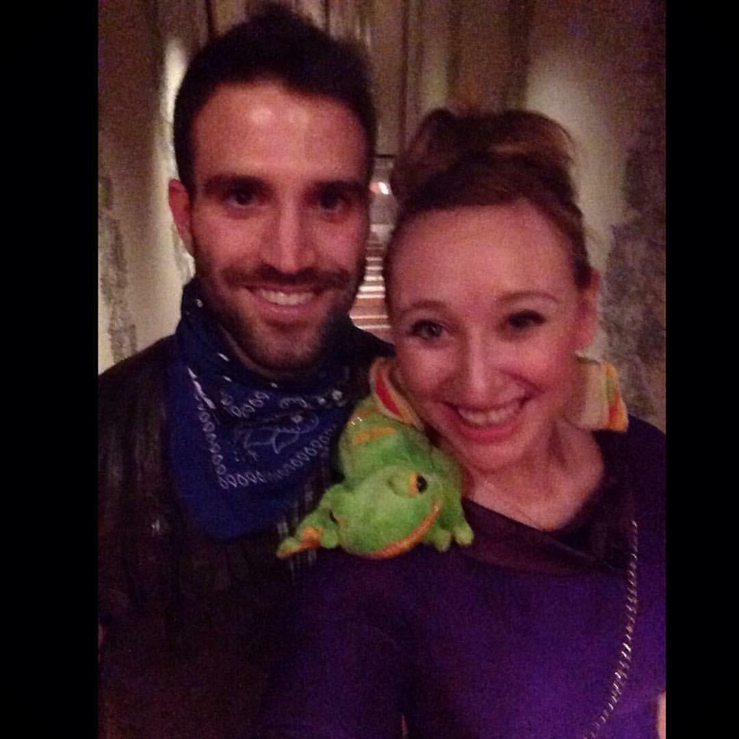 Our first photo together! Halloween 2015.