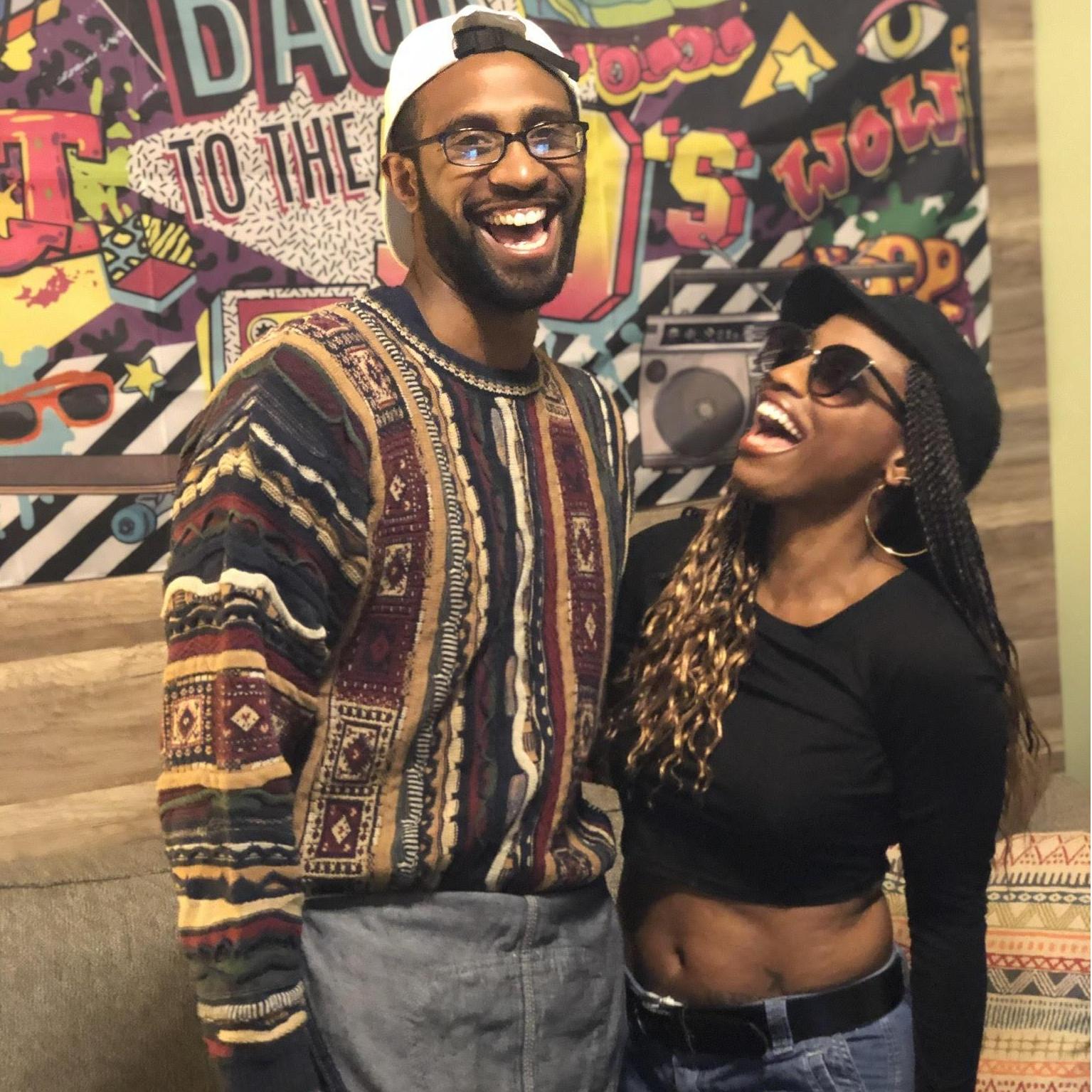 90s party! Praying for this kind of laughter to last a lifetime!