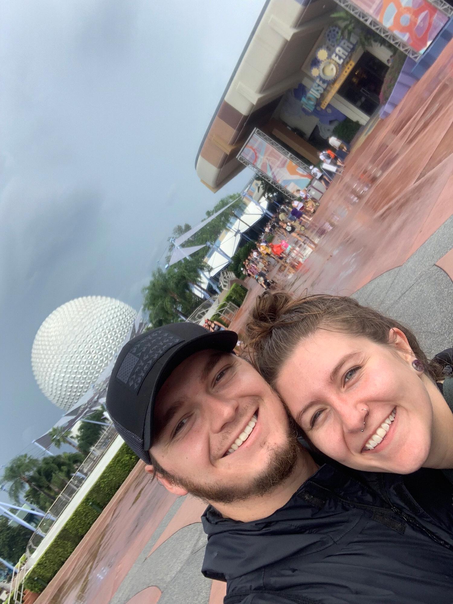 Our first trip together to Florida. We toured around Epcot and I finally got to meet his mom and younger brother.