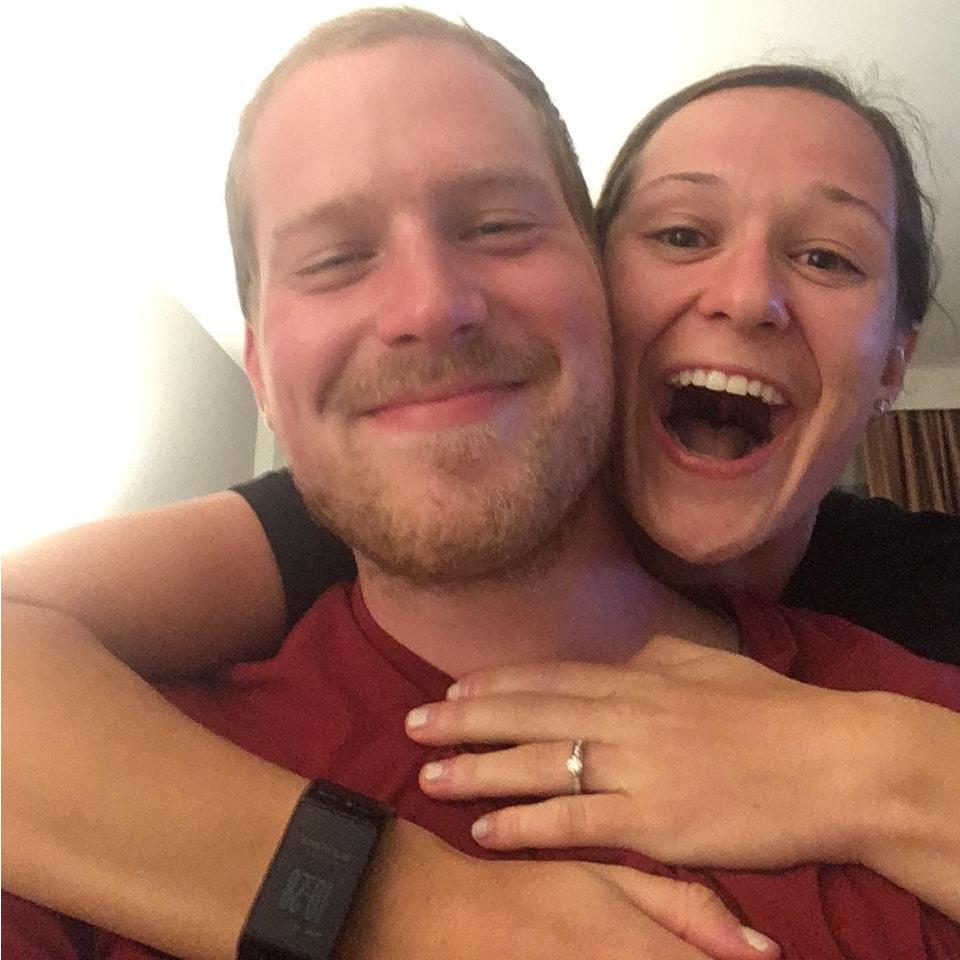 Post-engagement excitement!
