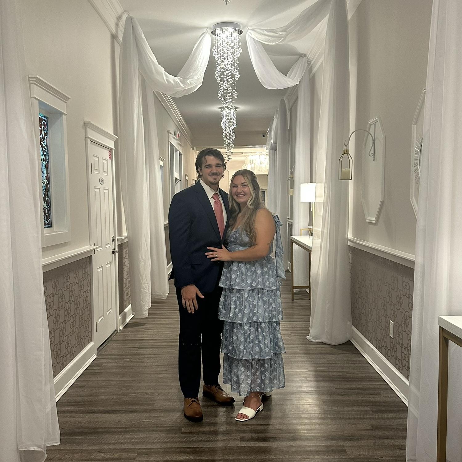 Our friends’ wedding!