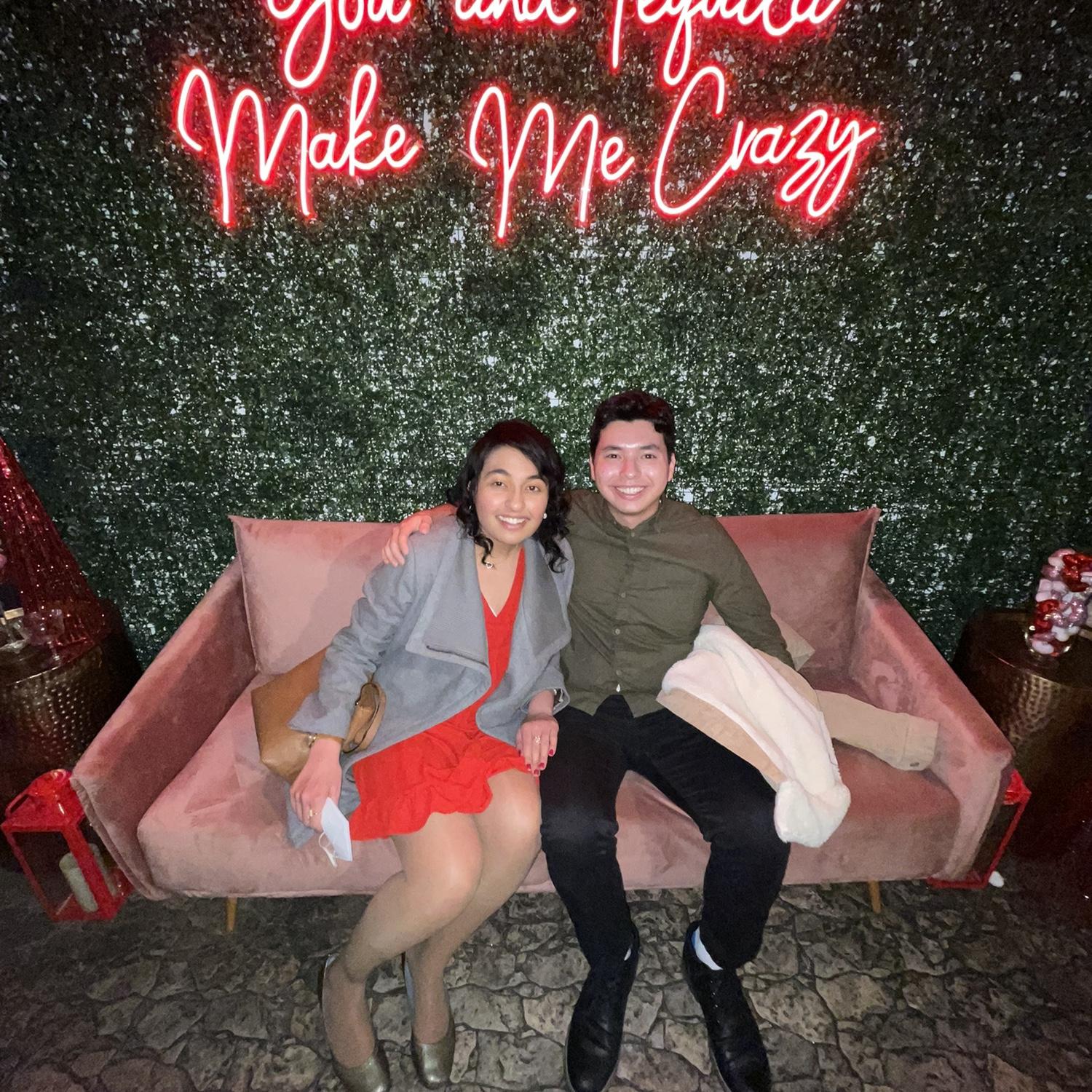 Our first Valentine's Day
