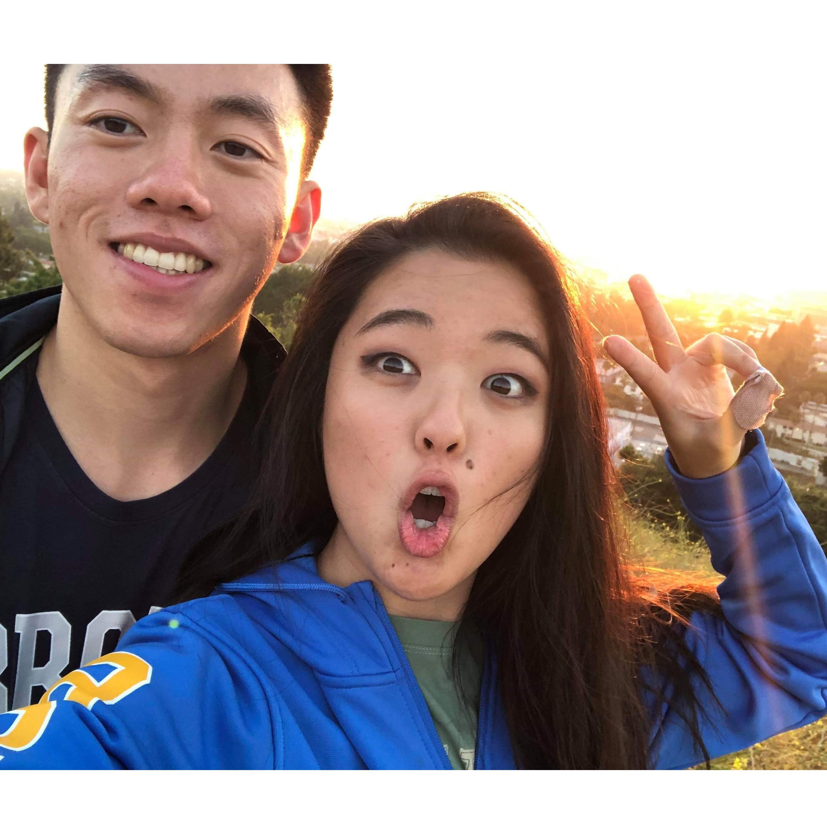 To this day, Isaiah says this is his favorite picture of us. We don't know what he sees in this, but it was lovely getting to watch the Fourth of July fireworks in LA.