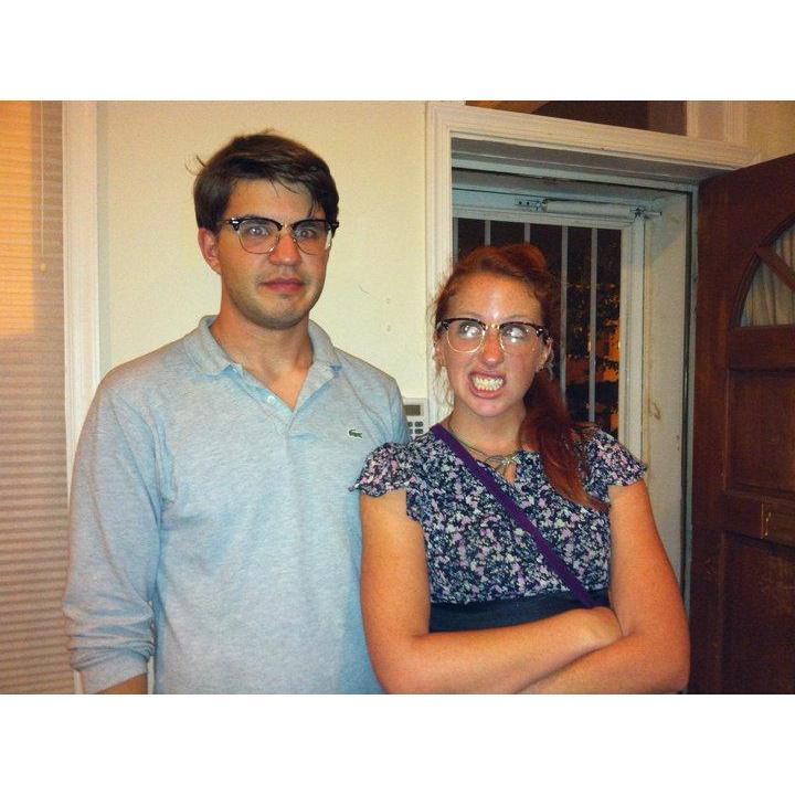 The first photo of us together, July 2011.