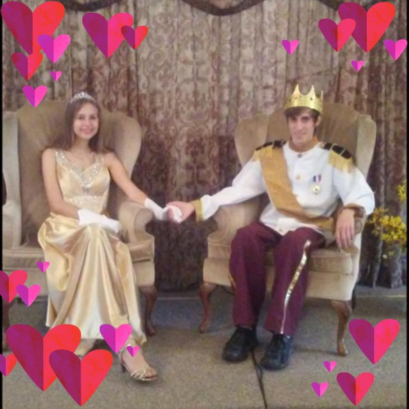 When Kyle was a prince for his princess, Taylor.  Oh the things you will do for love!