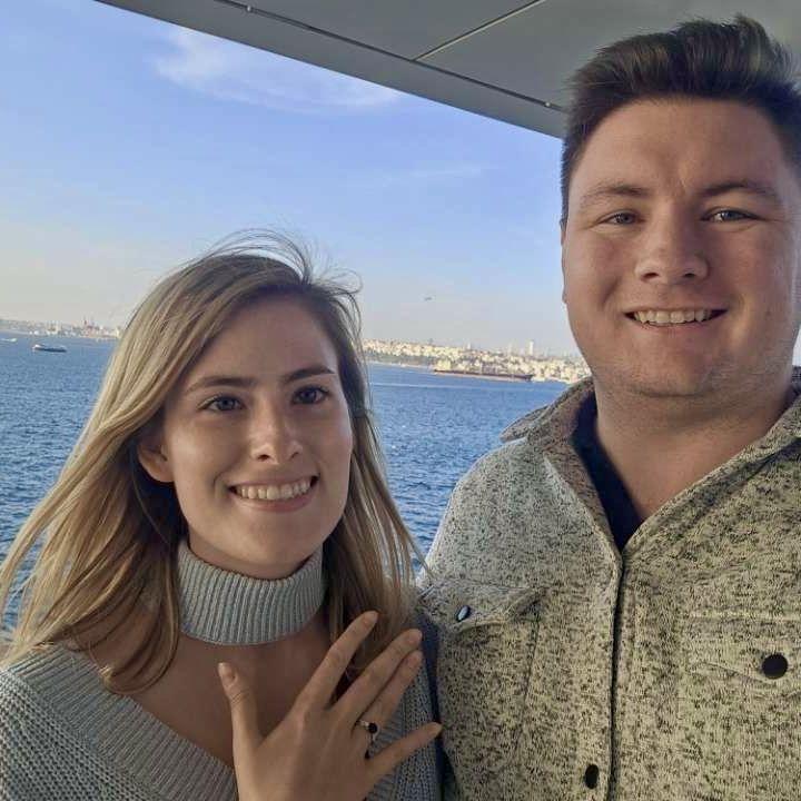 Our first full day as fiances