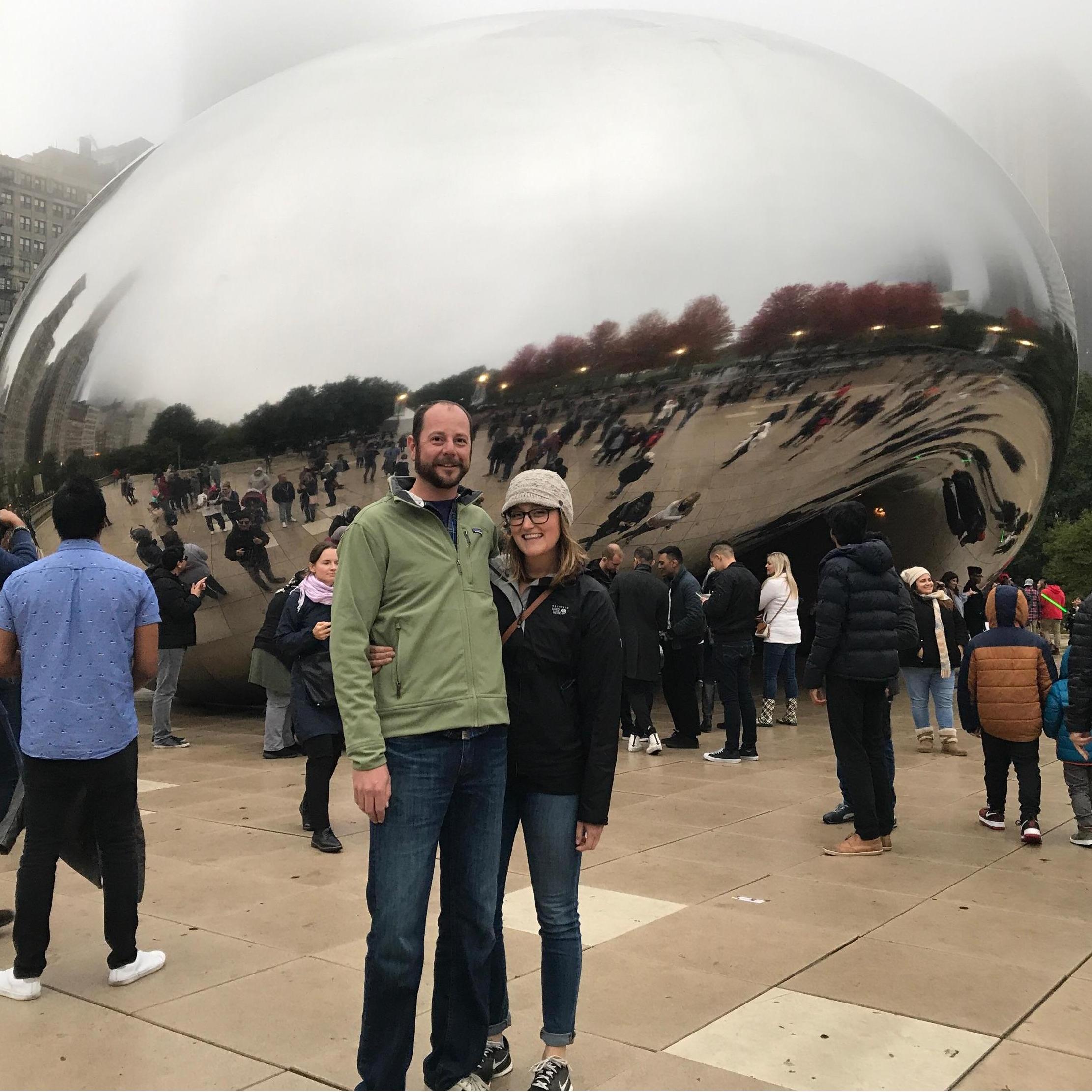 Visiting Jeff and Laura in Chicago - the best city to be a tourist!