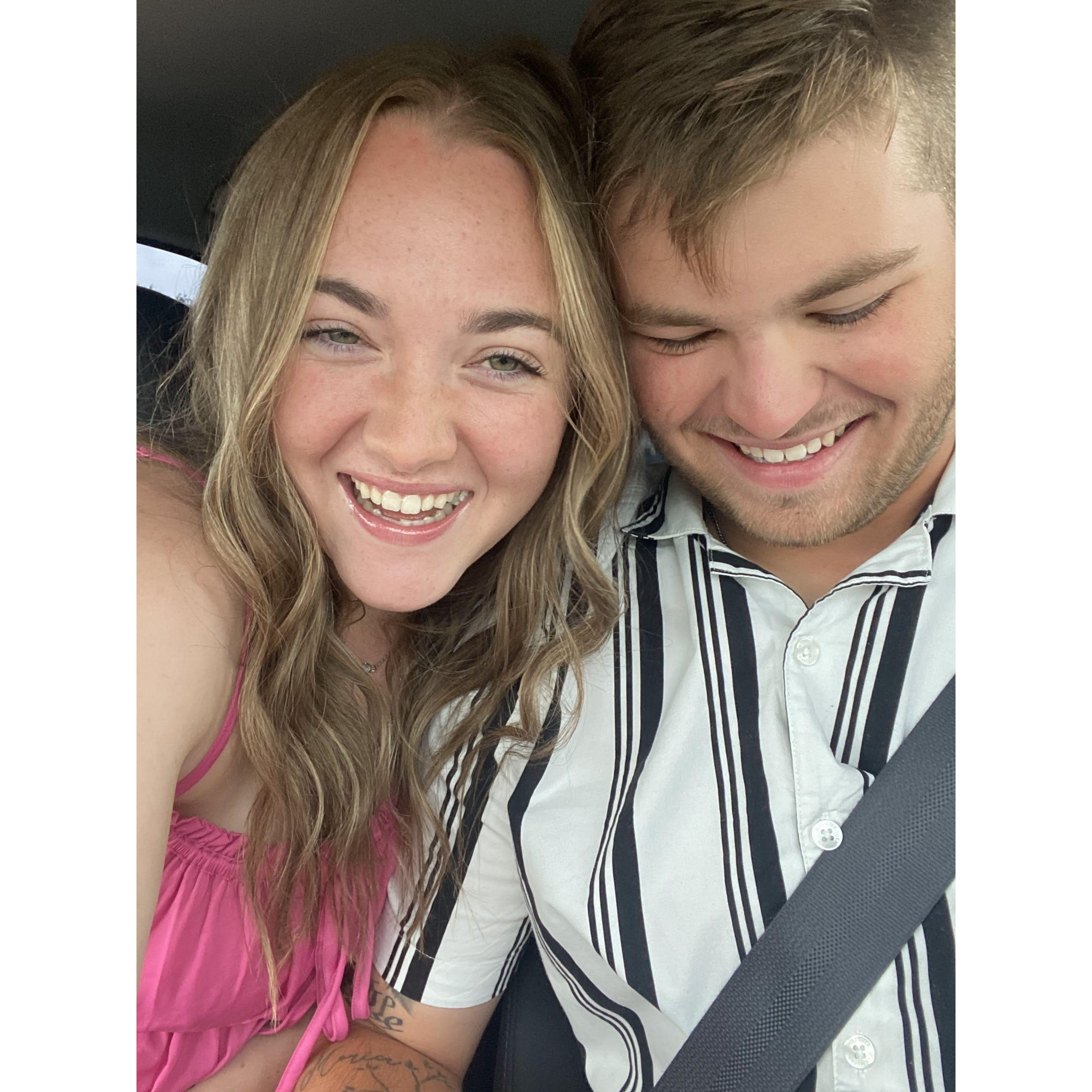 our first date