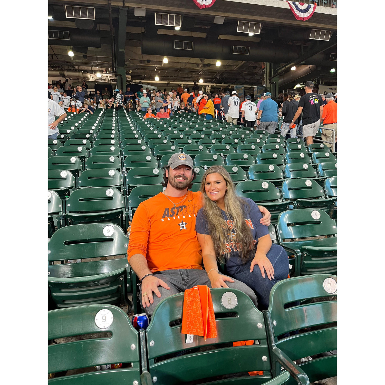 Our second date + first Astros game together!