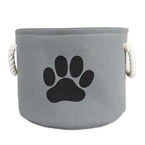 Bone Dry DII Medium Round Pet Toy and Accessory Storage Bin