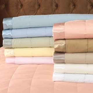 400 Thread Count Sateen Synthetic Blanket