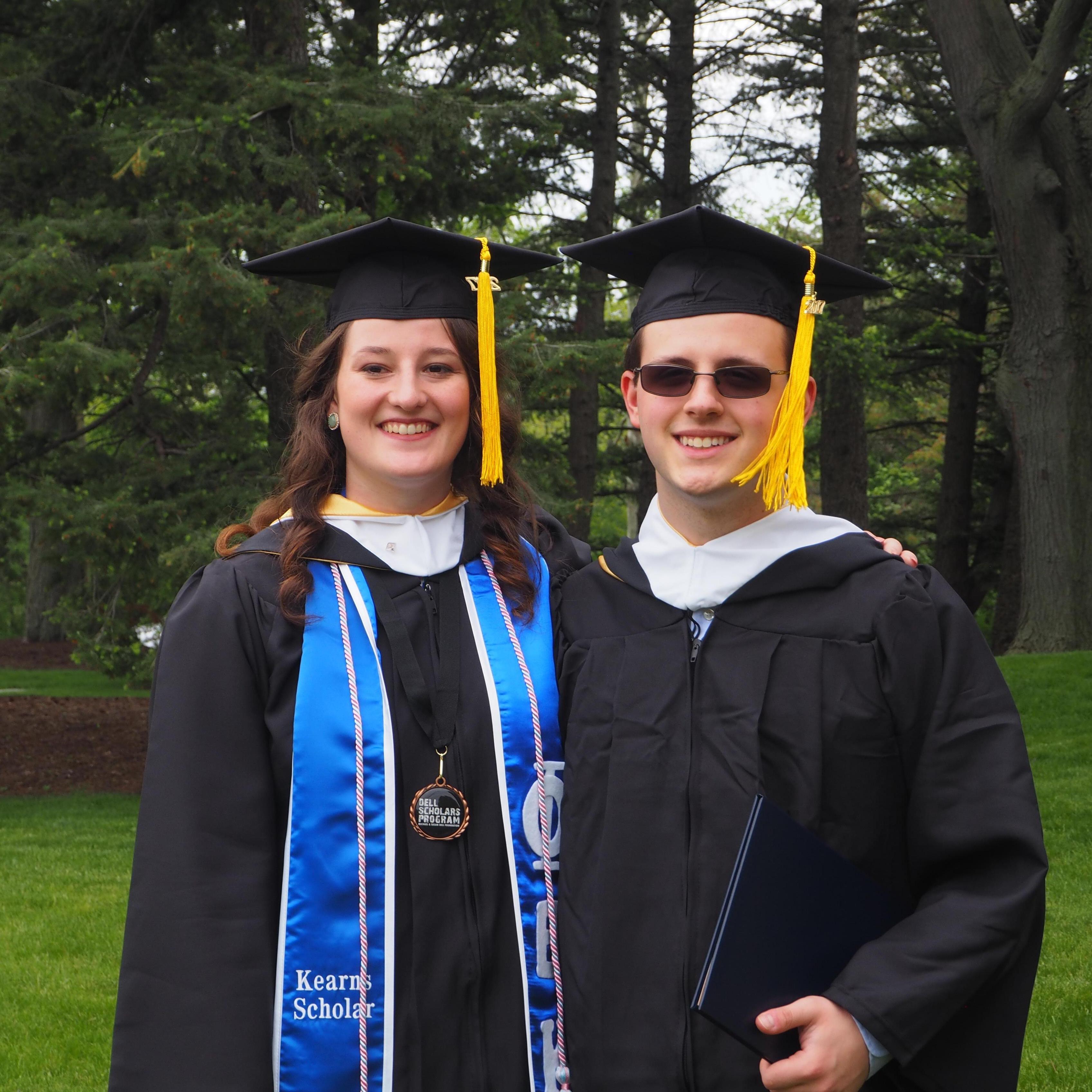 Graduating from the University of Rochester [2017]