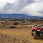 ATVing in the Desert Surrounding Villa de Leyva