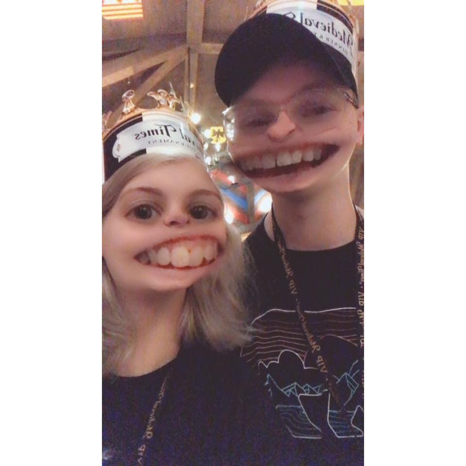 Medieval Times in Florida before our cruise