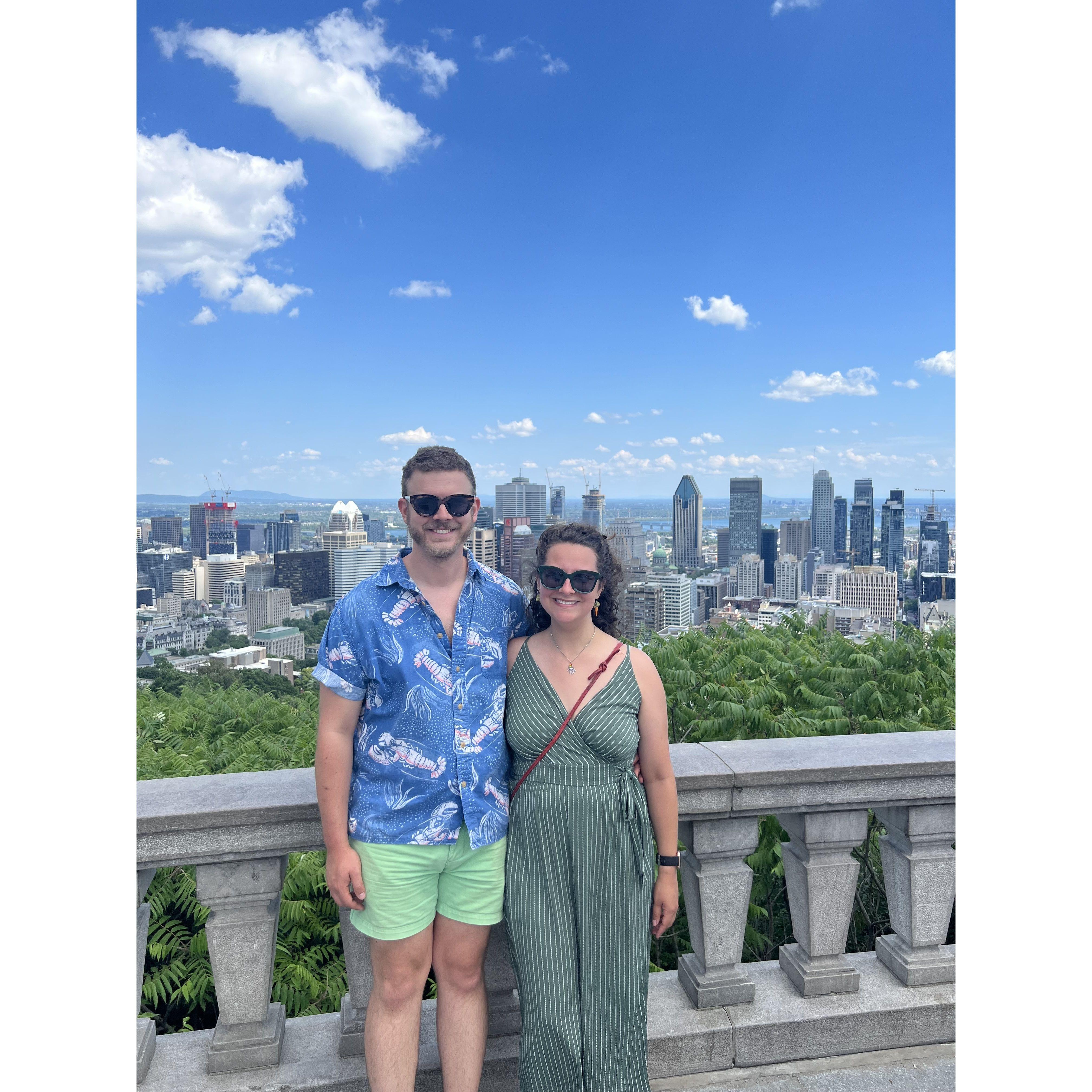 We walked 40 miles in a long weekend trip to Montreal, CA