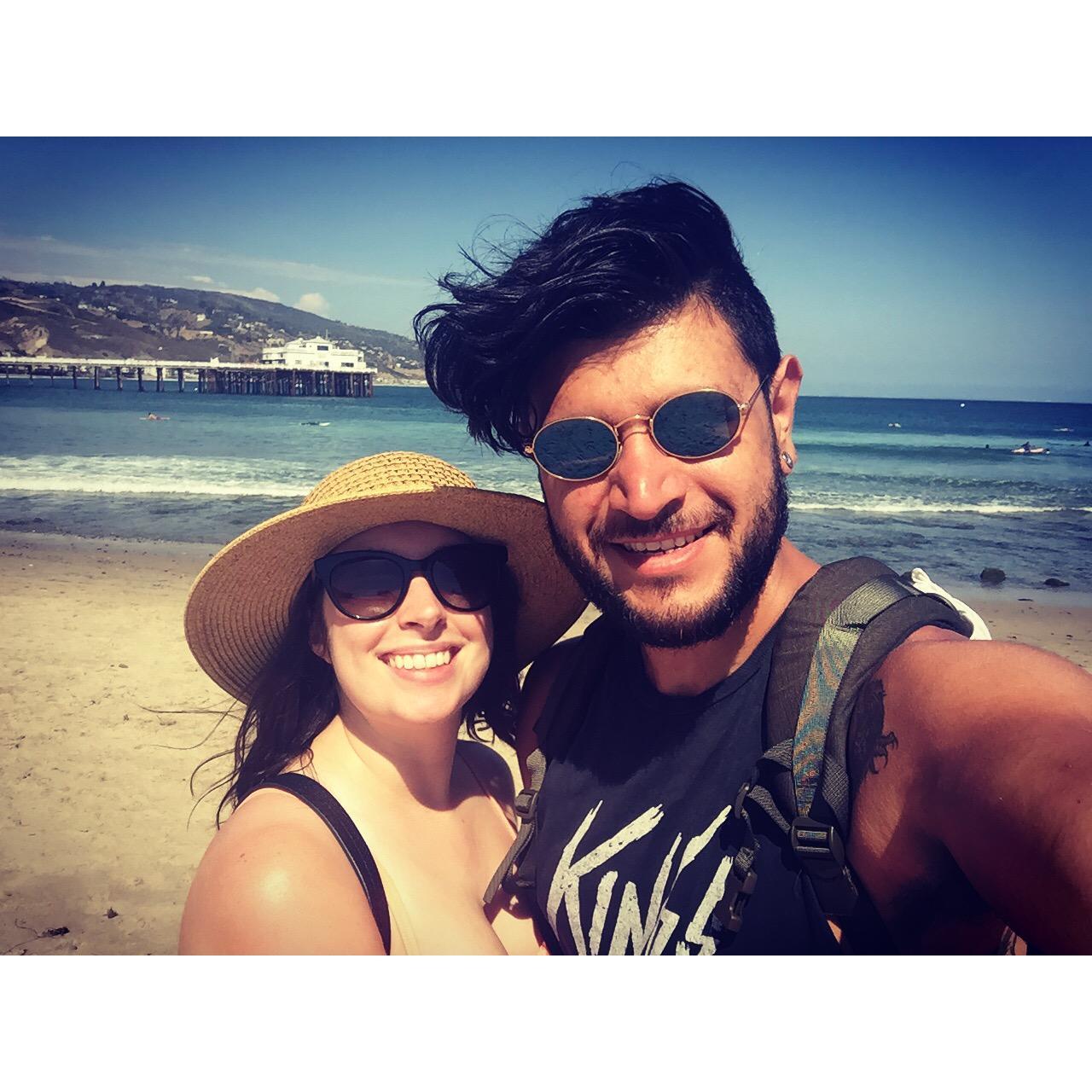 2017:
A trip to Malibu, CA where we celebrated our engagement