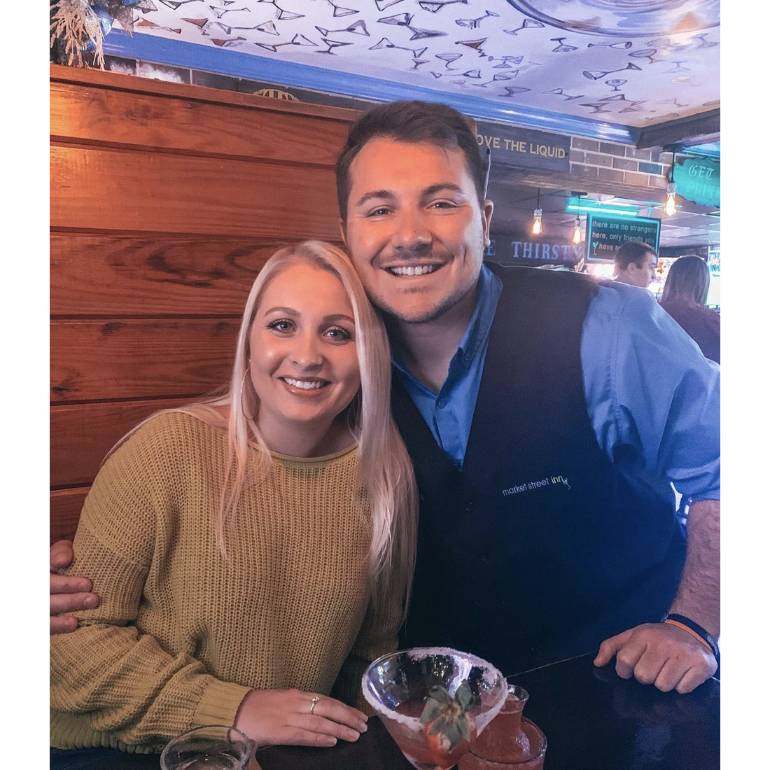 The cutest bartender in all of Salisbury ;)