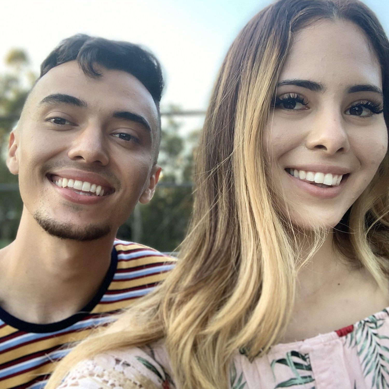 Our first ever picture together