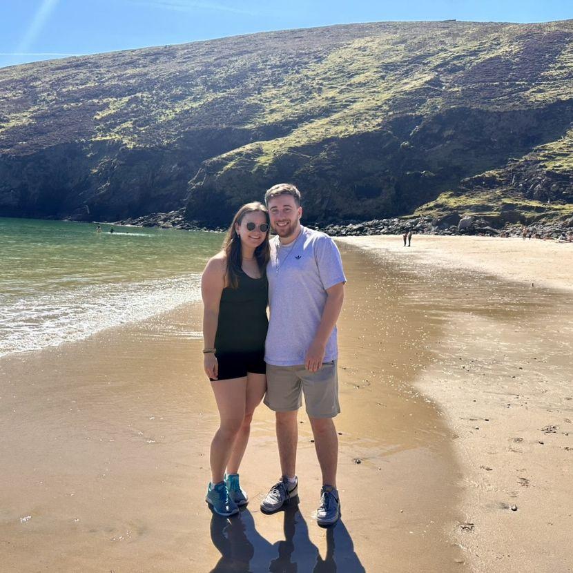 Our first coastal Ireland trip to Achill Island. Keem Beach. May 2024.