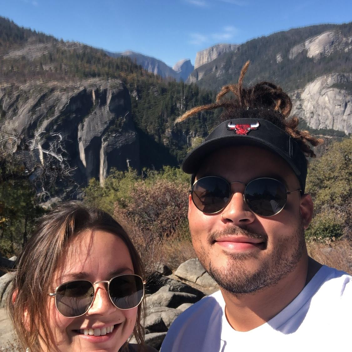 October 2019. Just a few weeks after meeting, we decide to road trip up to Yosemite to stay with some friends for the weekend!