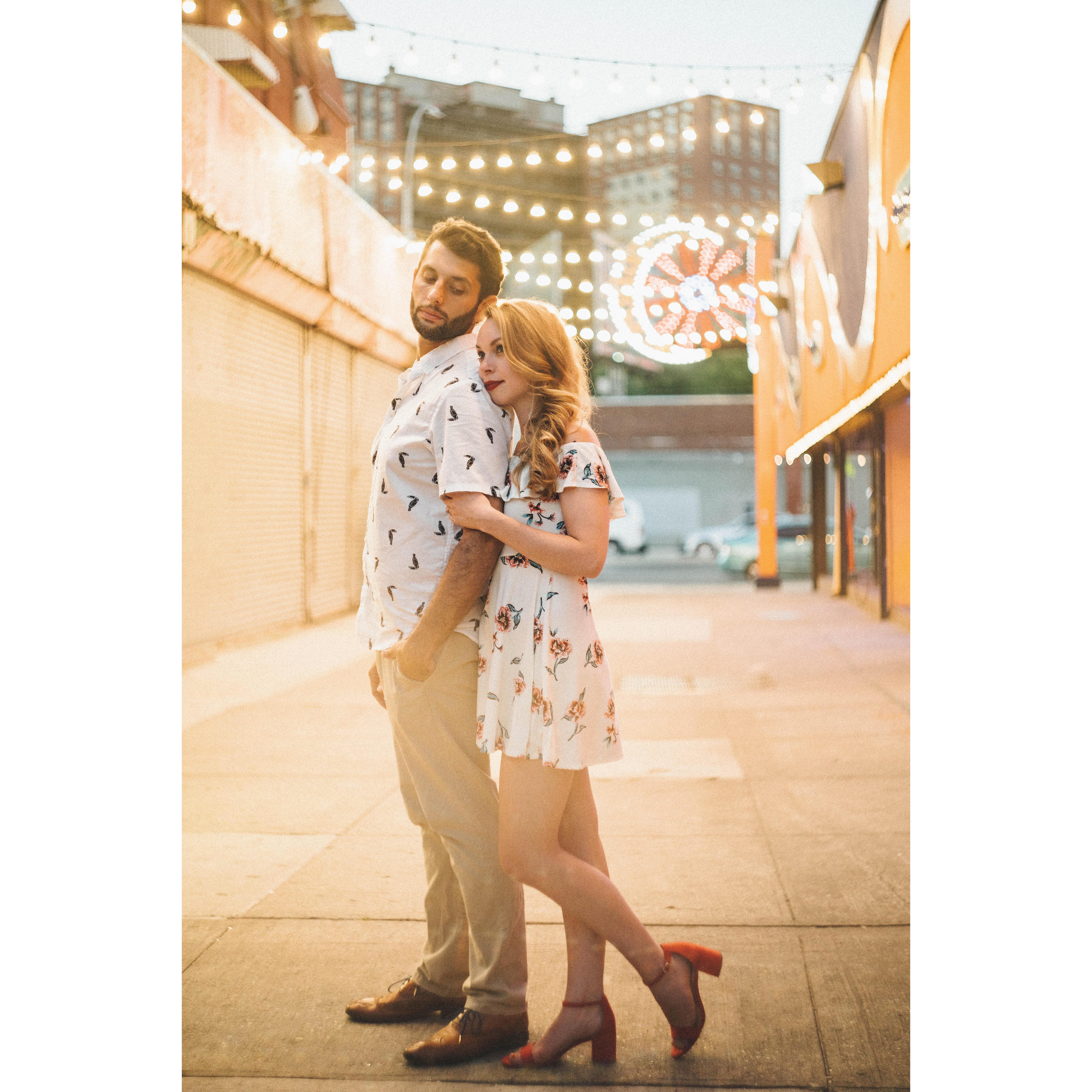 Our "The Notebook" shot.