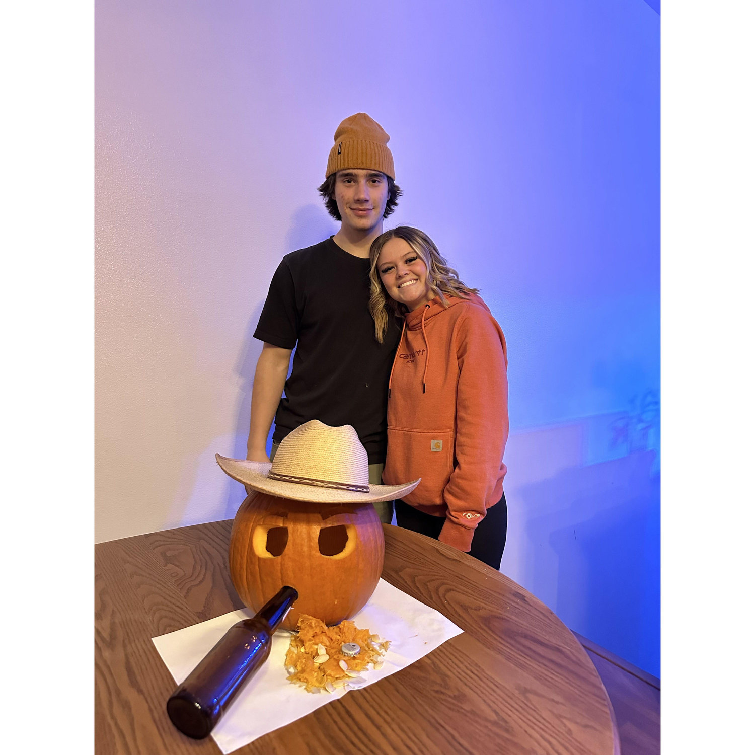 Halloween pumpkin carving!