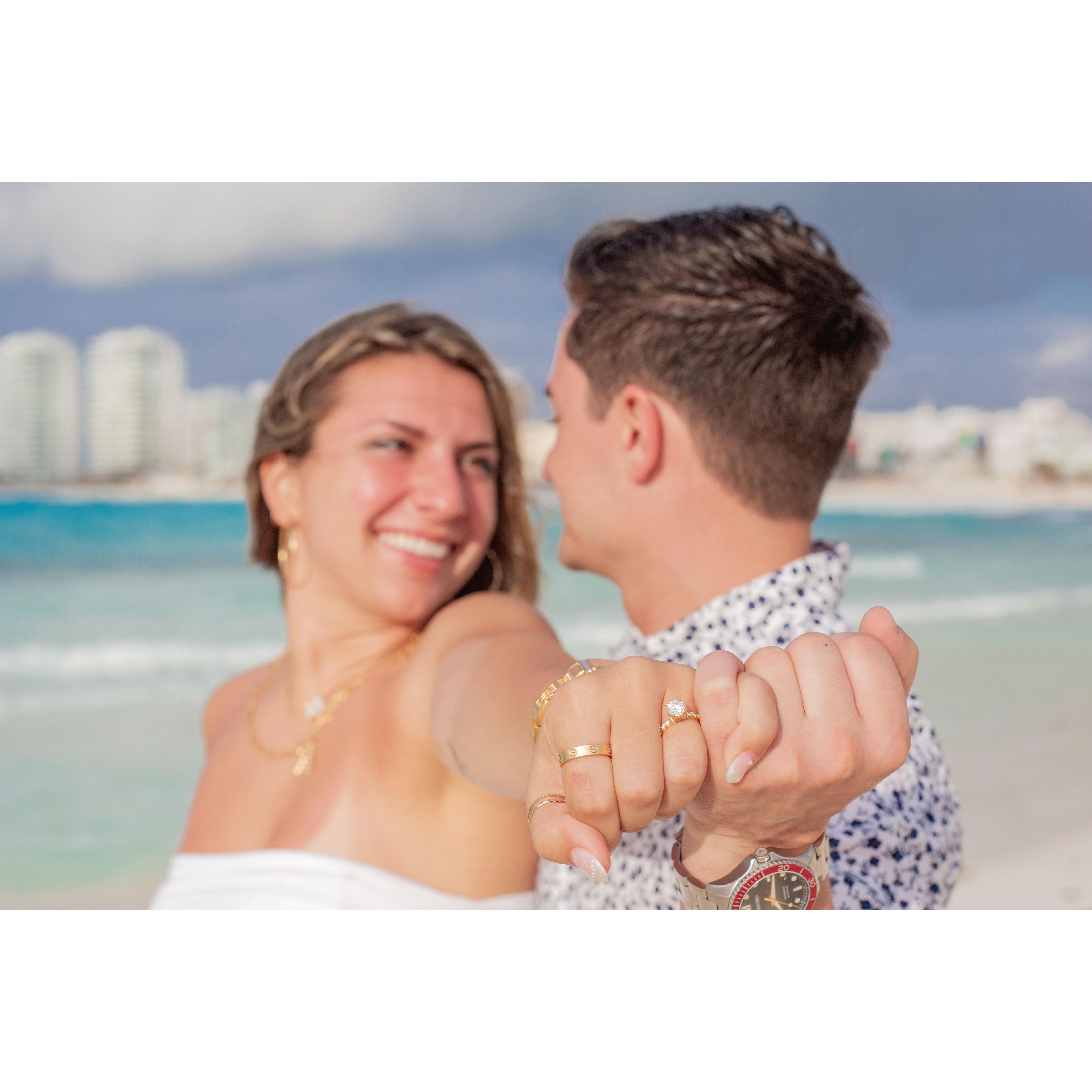Engagement Photo Shoot in Cancun, Mexico
