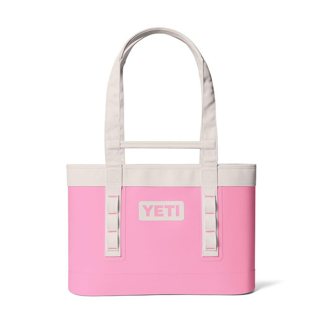 YETI Camino 18L Zip Carryall Tote Bag, Power Pink/Aspen | Waterproof, Ultra-Durable, Easy-to-Clean Everyday Tote, Small Tablet Sleeve, Interior Zip Pocket with Bottle Compartment