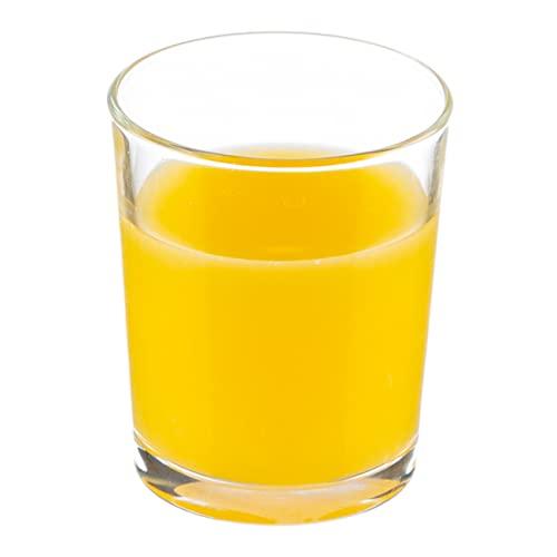 Vikko 5 Ounce Small Juice Glasses, Heavy Base Glassware, Cups for Drinking Orange Juice, Water, Kids Glass Drinking Glasses for Tasting, 5 oz Juice Glass, Set of 12 Clear Glass Tumblers