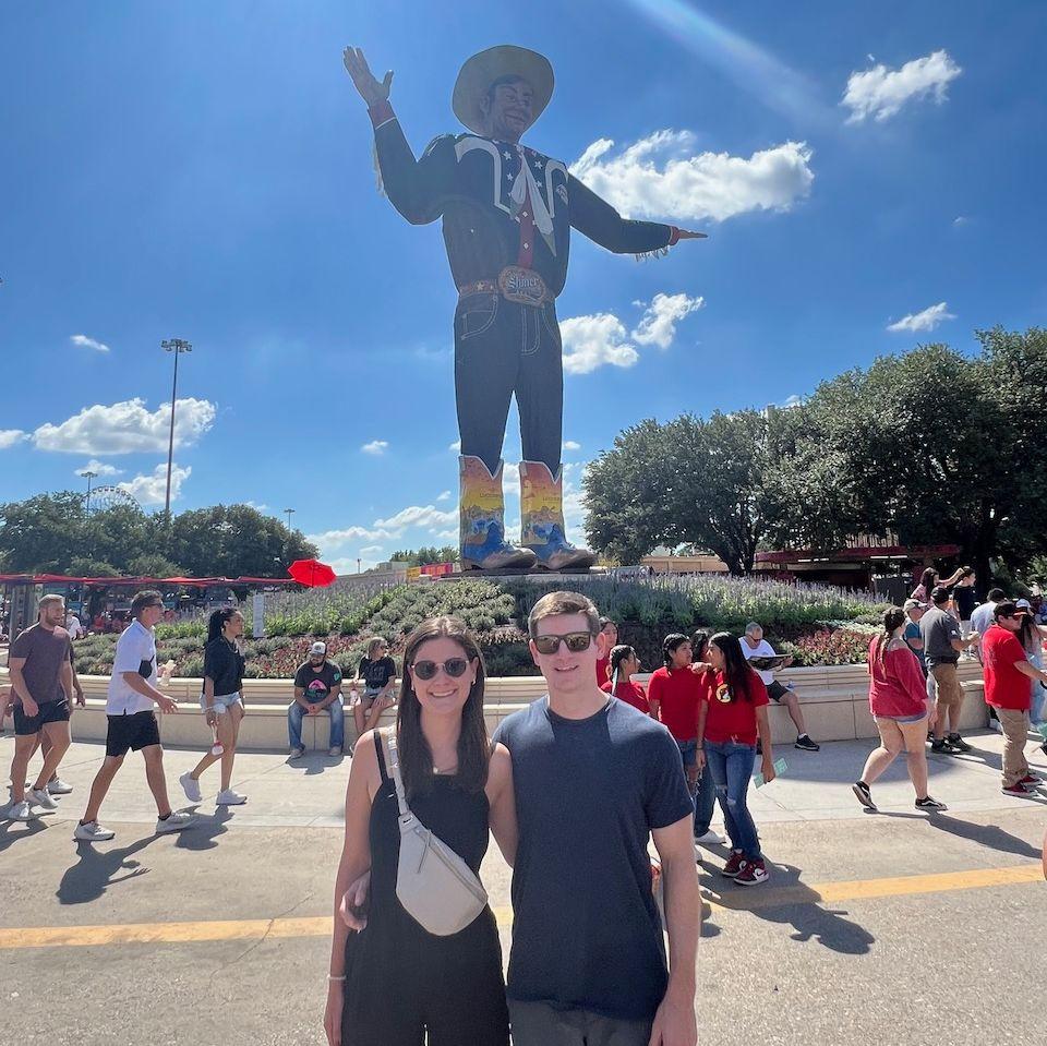 Rob's first trip to the Texas State Fair