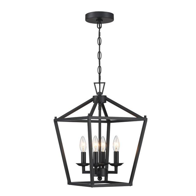 Duward 4 - Light Lantern Geometric Chandelier