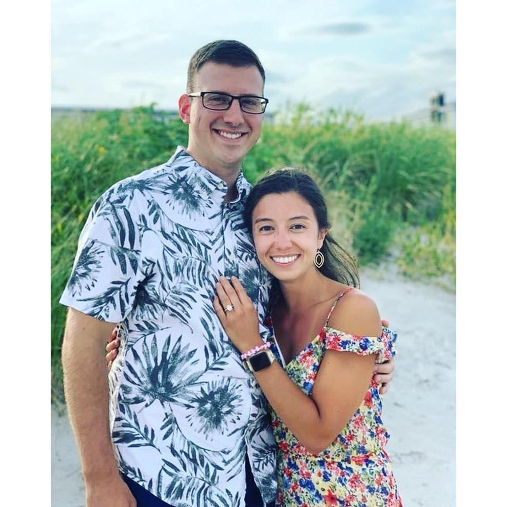 Our engagement...July 26, 2019 at Sea Isle City beach!