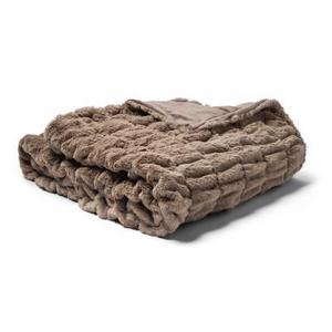 Oversized Bed Throw Blankets (60"x86" ) Light Peet - Fieldcrest®