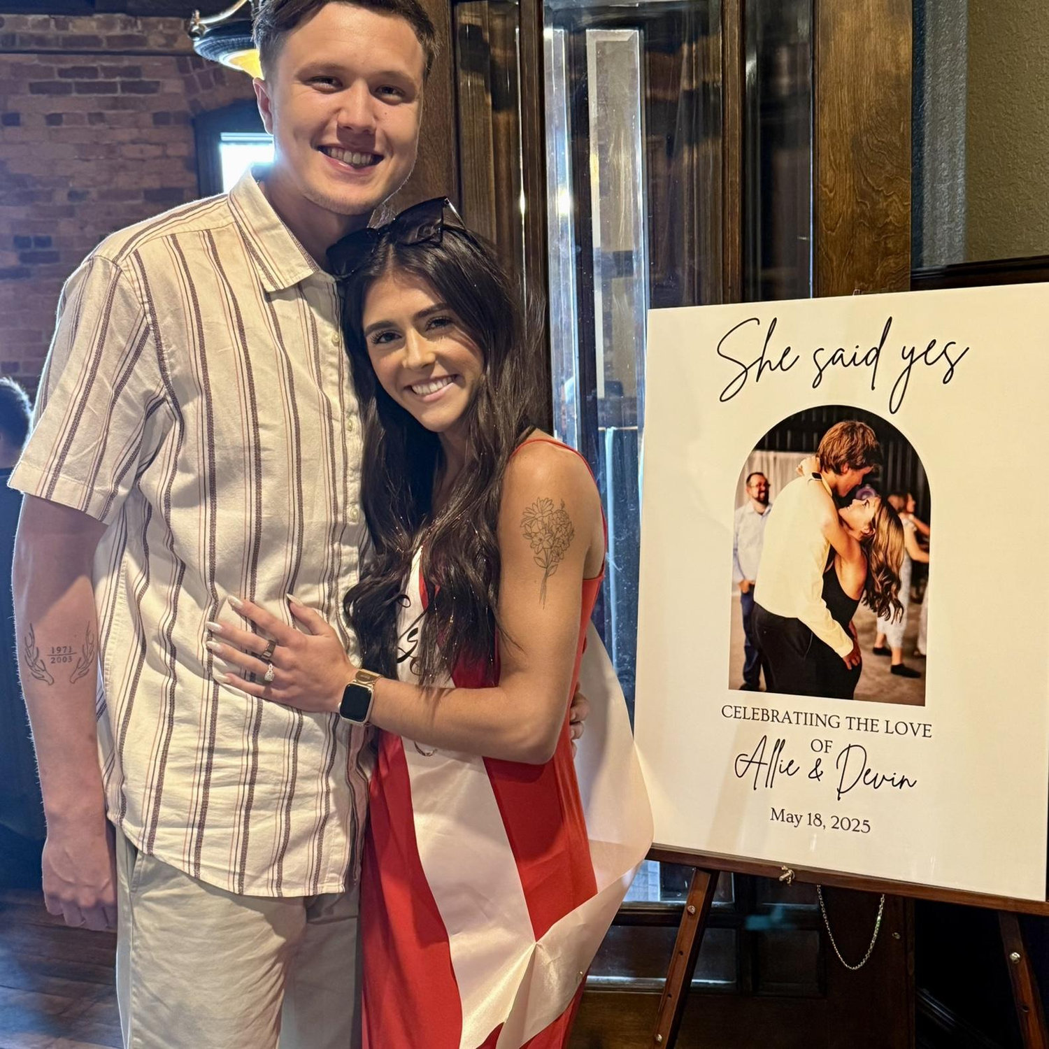 Engagement Surprise Dinner 
5/18/2025