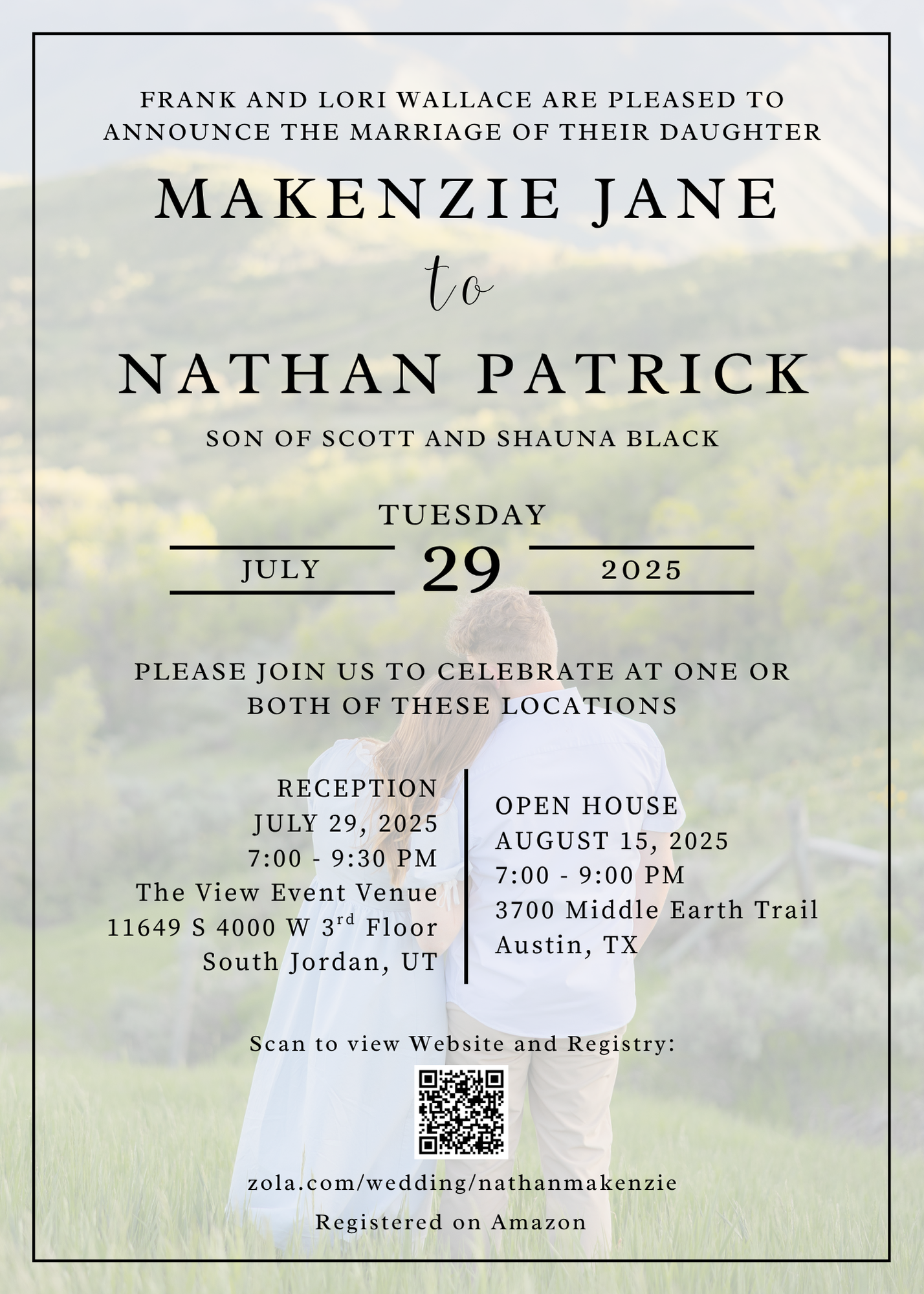 The Wedding Website of Makenzie Wallace and Nathan Black