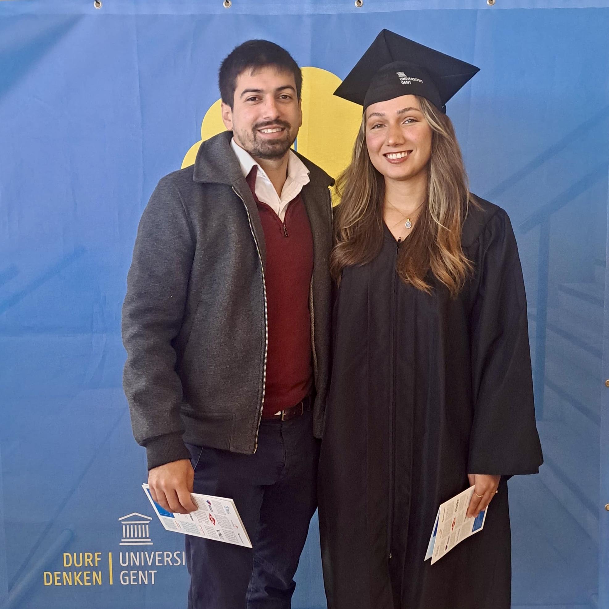 September 2024: Maia graduated with her Master’s
