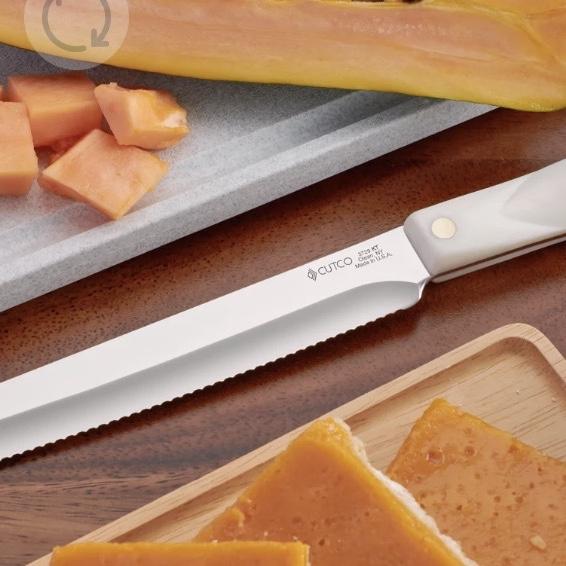 Santoku-Style 8" Pearl White Carver