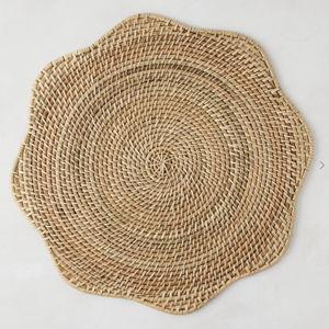Cebu Scalloped Hapao Placemat 16"