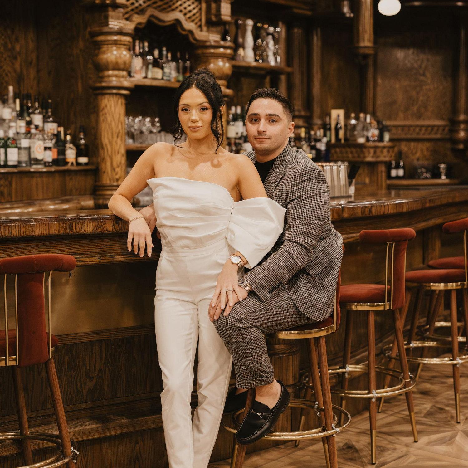 Engagement Photo Shoot. 2.1.2026. Midnight & The Wicked