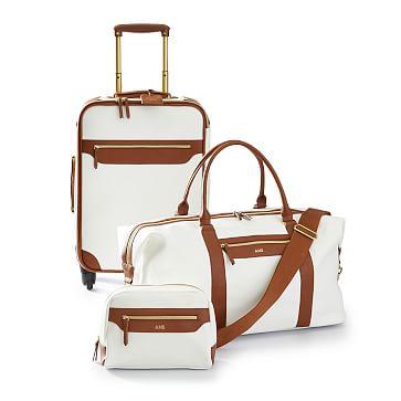Vegan Leather 2-In-1 Garment Bag