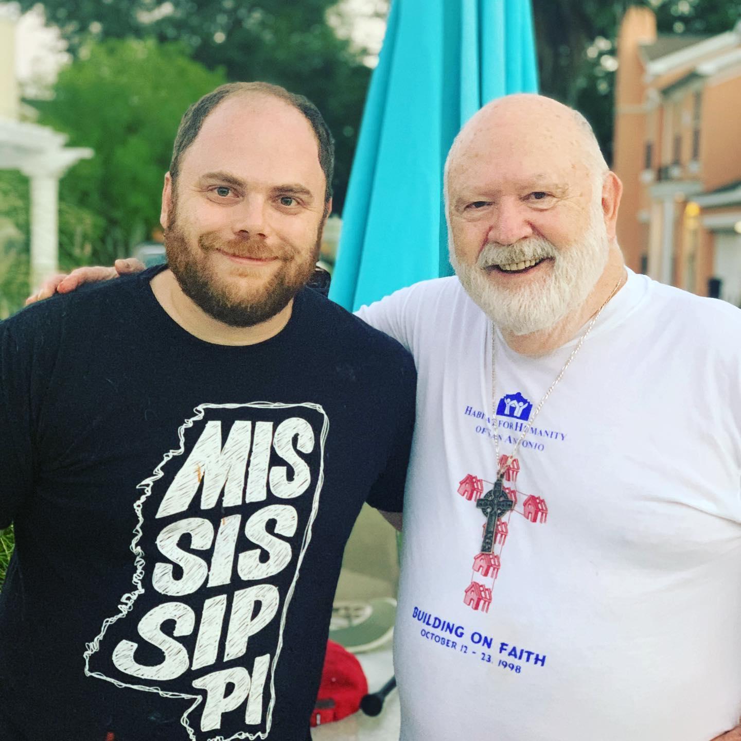 David and Grandad.