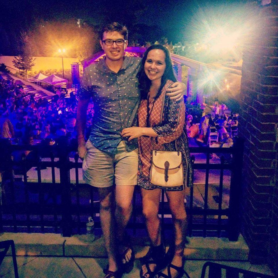 One of our first dates.