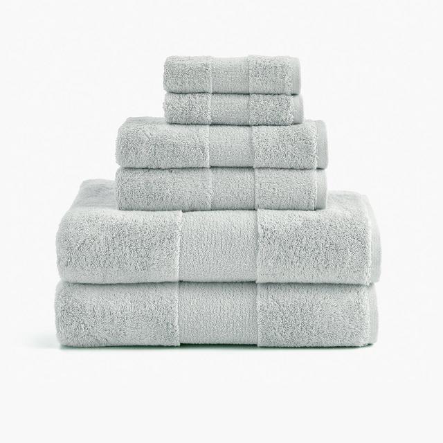 Plush Organic Bath Towel - Oyster