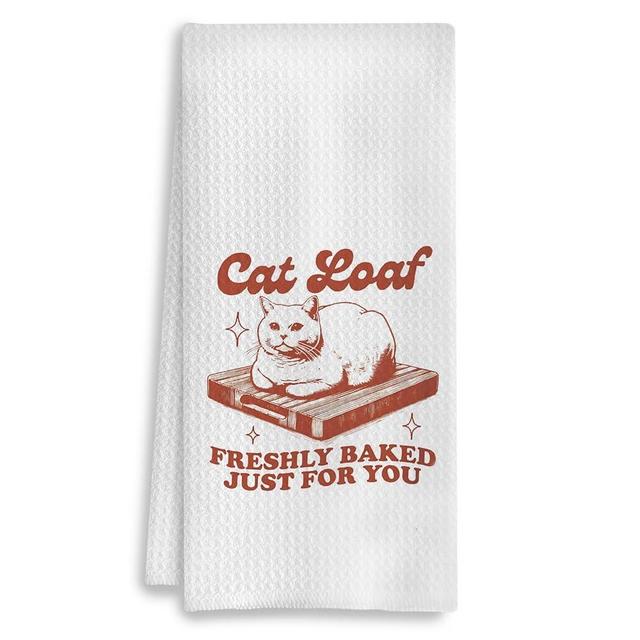 Vintage Cat Kitchen Towels, Baking Towels, Cat Hand Towels, Cat Dish Towels, Cat Towels for Cat Lovers, Tea Towels for Baking, Cat Gifts for Women, Cat Mom Gifts, Cat Lady Gifts, 16x24 Inches