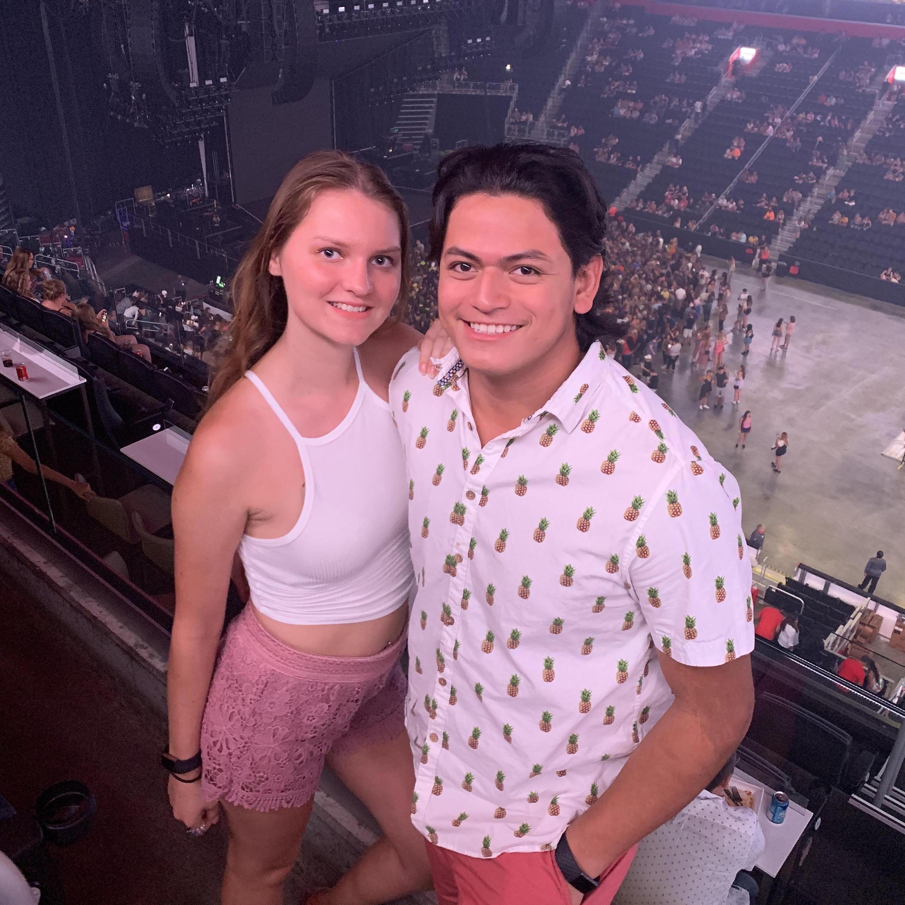 Khalid concert in Michigan for Boris's 20th birthday. It was both of our first times ever going to a concert.
