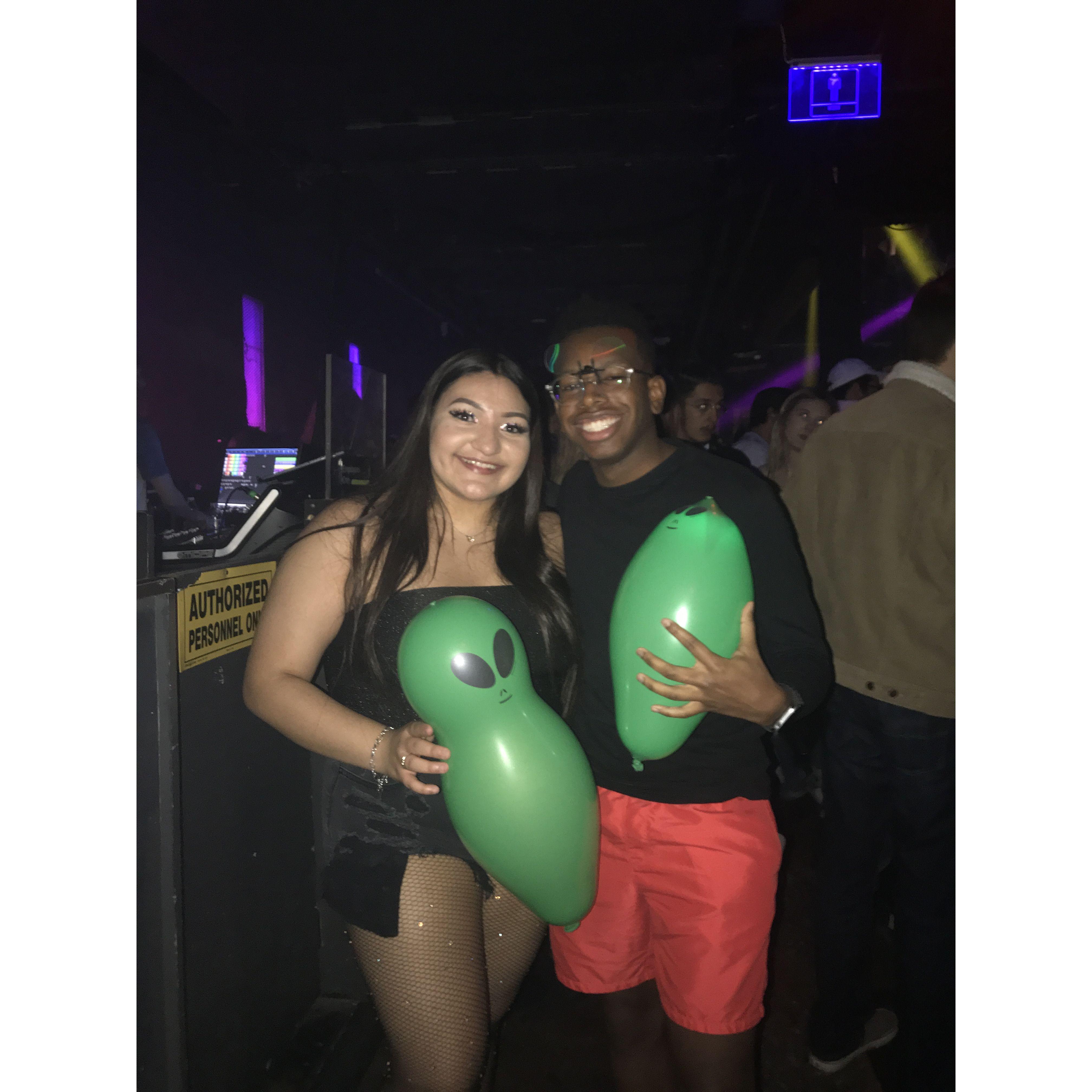Our 2nd rave together!